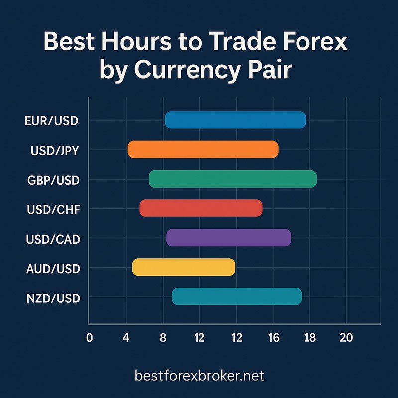 Best Hours to Trade Forex by Currency Pair