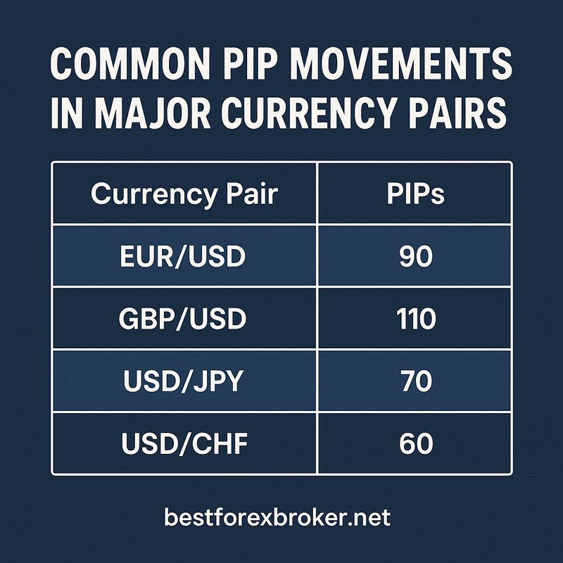 common pip movements